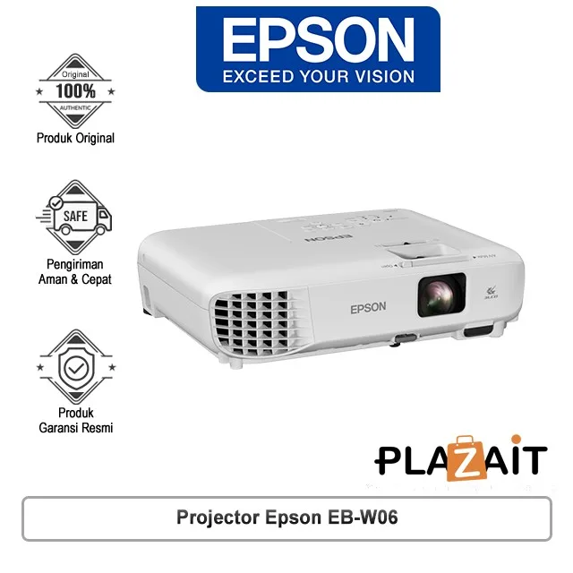 Projector Proyektor Epson EB-W06 100% ORIGINAL Plaza IT