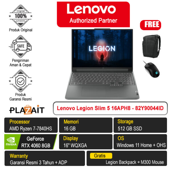 Lenovo Legion Slim 5 16aph8 82y90044id