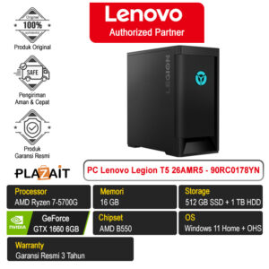 Pc Lenovo Legion T5 26amr5 90rc0178yn
