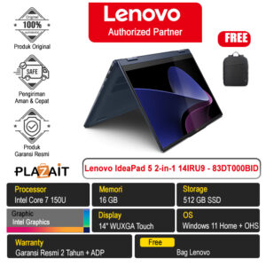 Lenovo Ideapad 5 2 In 1 14iru9 83dt000bid